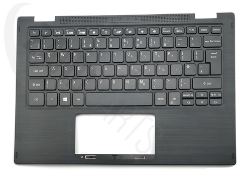 Acer SP111-33 Keyboard (UK-ENGLISH) EMMC & Upper Cover (BLACK)