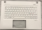Acer Cover Upper White W/Keyboard Nordic