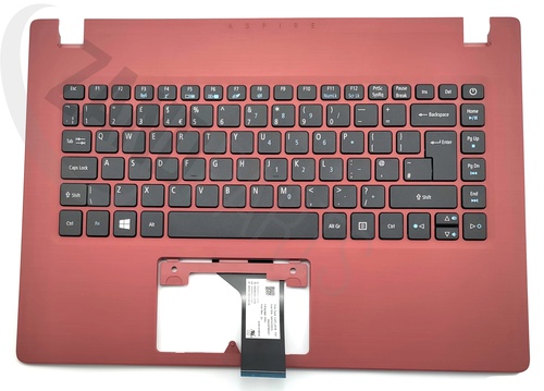 Acer A114-31/A314-31 Keyboard (UK-ENGLISH) & Upper Cover (RED)