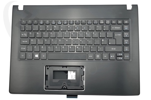 Acer E5-475/TMP249 Keyboard (UK-ENGLISH) & Upper Cover (BLACK) NBL