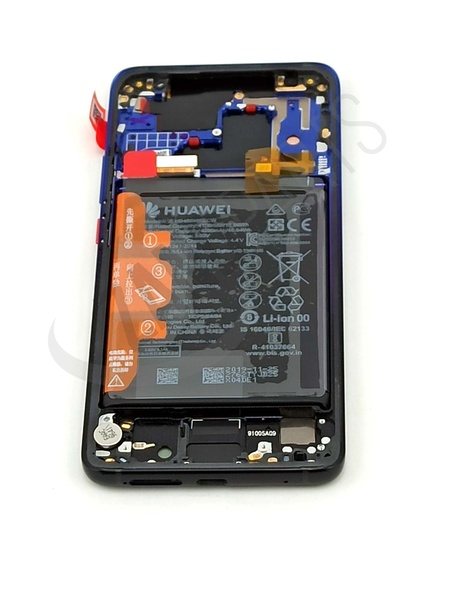 Huawei Mate 20 Pro (Laya) LCD+Touch+Frame (Purple) & Battery