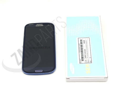Samsung GT-I9300 Galaxy S3 Galaxy S3 LCD Display+Touchscreen+Frame (Blue)