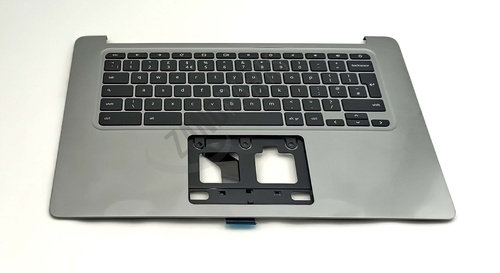 Acer Cover Upper W/Keyboard Silver Uk