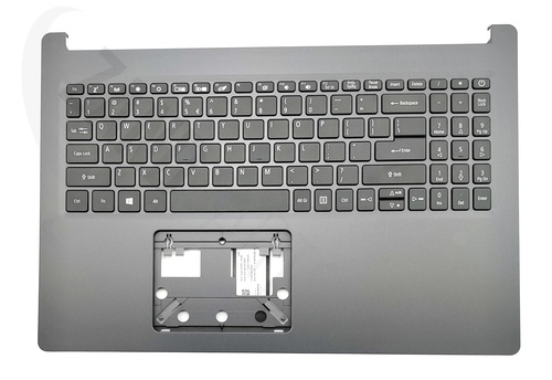Acer Keyboard (US-ENGLISH INTERNATIONAL) & Upper Cover (BLACK)