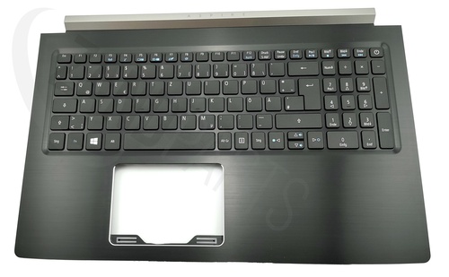 Acer A515-51(G) Keyboard (GERMAN) W8 & Upper Cover (BLACK)