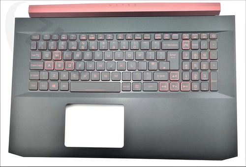 Acer AN517-51 Keyboard (UK-ENGLISH) & Upper Cover (BLACK) for 1050/1650