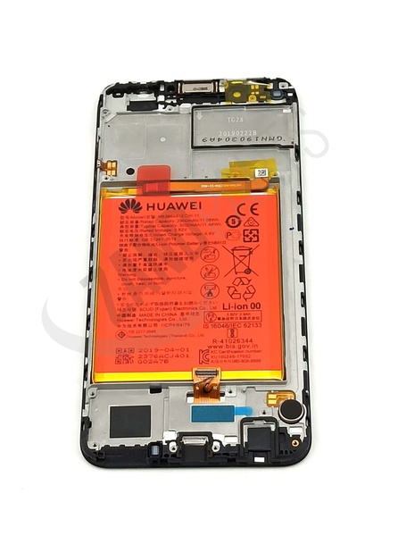Huawei Y7 (2018) LCD & Digitizer (Black) & Battery