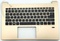 Acer SF113-31 Keyboard (UK-ENGLISH) 84Ks & Upper Cover (Gold)